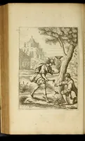 An illustration from The fables of Aesop paraphras'd in verse : adorn'd with sculpture, and illustrated with annotations (1668)