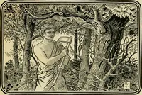 An illustration from The fables of Æsop, selected, told anew and their history traced (1894)