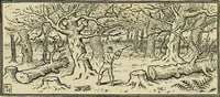 An illustration from The fables of Æsop, selected, told anew and their history traced (1894)
