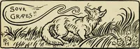 An illustration from The fables of Æsop, selected, told anew and their history traced (1894)