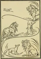 An illustration from The fables of Æsop, selected, told anew and their history traced (1894)