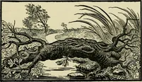 An illustration from The fables of Æsop, selected, told anew and their history traced (1894)