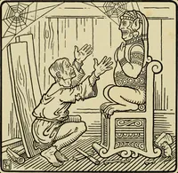 Picture 102 of 195 from The fables of Æsop, selected, told anew and their history traced (1894), leaf 129