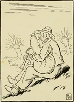 An illustration from The fables of Æsop, selected, told anew and their history traced (1894)