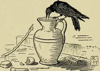 An illustration from The fables of Æsop, selected, told anew and their history traced (1894)