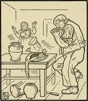 An illustration from The fables of Æsop, selected, told anew and their history traced (1894)