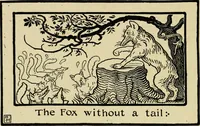 An illustration from The fables of Æsop, selected, told anew and their history traced (1894)