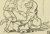 An illustration from The fables of Æsop, selected, told anew and their history traced (1894)