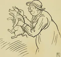 An illustration from The fables of Æsop, selected, told anew and their history traced (1894)
