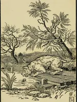 An illustration from The fables of Æsop, selected, told anew and their history traced (1894)