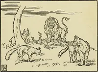 An illustration from The fables of Æsop, selected, told anew and their history traced (1894)