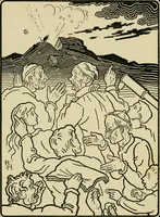 An illustration from The fables of Æsop, selected, told anew and their history traced (1894)