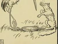 An illustration from The fables of Æsop, selected, told anew and their history traced (1894)
