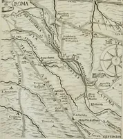 An illustration from Raph. Fabretti Gasparis f. Vrbinatis De aquis et aquaeductibus veteris Romae dissertationes tres (1680)