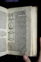 An illustration from Fabrica, et vso del compasso di proportione : doue insegna à gli artefici il modo di fare in esso le necessarie diuisioni, e con varij problemi vsuali mostra l'vtilità di questo stromento (1664)