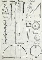 An illustration from Fabrica, et vso del compasso di proportione : doue insegna à gli artefici il modo di fare in esso le necessarie diuisioni, e con varij problemi vsuali mostra l'vtilità di questo stromento (1664)