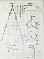 Picture 49 of 55 from Fabrica, et vso del compasso di proportione : doue insegna à gli artefici il modo di fare in esso le necessarie diuisioni, e con varij problemi vsuali mostra l'vtilità di questo stromento (1664), leaf 208