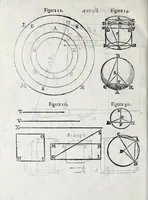 An illustration from Fabrica, et vso del compasso di proportione : doue insegna à gli artefici il modo di fare in esso le necessarie diuisioni, e con varij problemi vsuali mostra l'vtilità di questo stromento (1664)