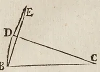 An illustration from Fabrica, et vso del compasso di proportione : doue insegna à gli artefici il modo di fare in esso le necessarie diuisioni, e con varij problemi vsuali mostra l'vtilità di questo stromento (1664)