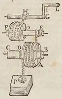 Picture 43 of 55 from Fabrica, et vso del compasso di proportione : doue insegna à gli artefici il modo di fare in esso le necessarie diuisioni, e con varij problemi vsuali mostra l'vtilità di questo stromento (1664), leaf 555