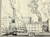 An illustration from The Fabricator : New Bedford Textile School yearbook (1924)