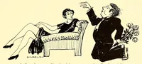 An illustration from The Fabricator : New Bedford Textile School yearbook (1926)
