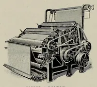 An illustration from The Fabricator : New Bedford Textile School yearbook (1927)