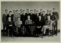 An illustration from The Fabricator : New Bedford Textile School yearbook (1927)