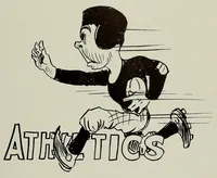 An illustration from The Fabricator : New Bedford Textile School yearbook (1928)