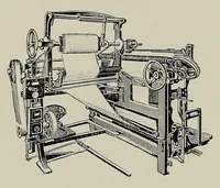 An illustration from The Fabricator : New Bedford Textile School yearbook (1930)