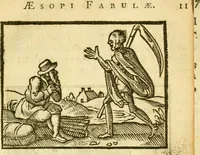 An illustration from Fabulae Aesopi graecaè et latinè, nunc denuo selectae (1672)