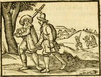 An illustration from Fabulae Aesopi graecaè et latinè, nunc denuo selectae (1672)