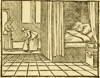 An illustration from Fabulae Aesopi graecaè et latinè, nunc denuo selectae (1672)