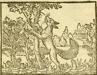 An illustration from Fabulae Aesopi graecaè et latinè, nunc denuo selectae (1672)