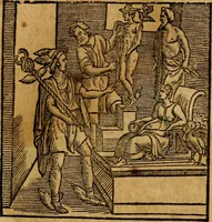 An illustration from Fabulae c. Aesopicae (1590)
