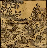 An illustration from Fabulae c. Aesopicae (1590)
