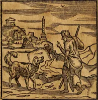An illustration from Fabulae c. Aesopicae (1590)
