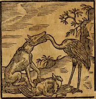An illustration from Fabulae c. Aesopicae (1590)