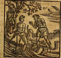 An illustration from Fabulae c. Aesopicae (1590)