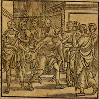 An illustration from Fabulae c. Aesopicae (1590)