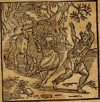 An illustration from Fabulae c. Aesopicae (1590)