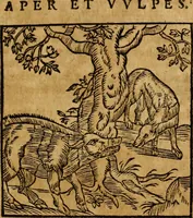 An illustration from Fabulae c. Aesopicae (1590)