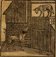 An illustration from Fabulae c. Aesopicae (1590)