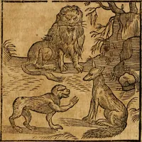 An illustration from Fabulae c. Aesopicae (1590)