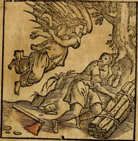An illustration from Fabulae c. Aesopicae (1590)