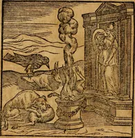 An illustration from Fabulae c. Aesopicae (1590)