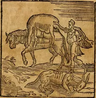 An illustration from Fabulae c. Aesopicae (1590)