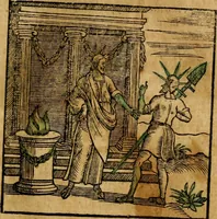 An illustration from Fabulae c. Aesopicae (1590)
