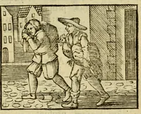 Picture 21 of 45 from Fabulæ Æsopi Graecè & Latinè, nunc denuo selectæ : eæ item, quas Avienus carmine expressit, accedit ranarum et murium pugna, Homero olim adscripta cum ... figuris .. (1660), leaf 45