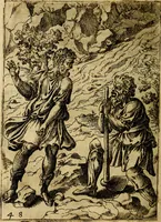 An illustration from Fabvlae centvm ex antiqvis avctoribvs delectae et a Gabriele Faerno Cremonensi carminibvs explicatae (1564)